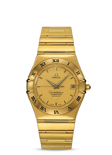 Omega - 1102.10.00 Constellation Automatic 35.5 '95 Yellow Gold / Champagne
