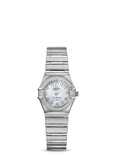 Omega - 111.15.23.60.55.001 Constellation Quartz 22.5 Stainless Steel / Diamond / MOP / 160 Years