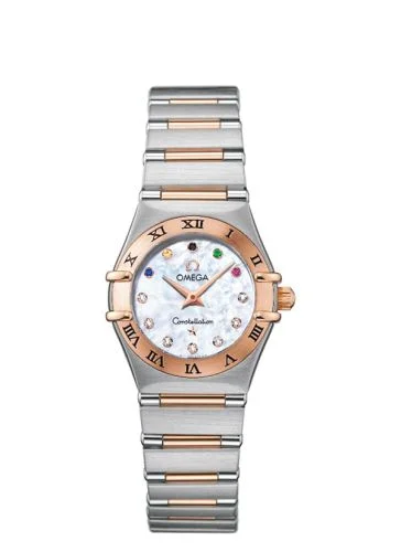 Omega - 111.20.23.60.55.002 Constellation Quartz 22.5 Stainless Steel / Red Gold / Beijing Olympics 2008