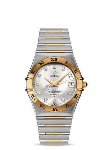 Omega - 111.20.36.10.52.001 Constellation Automatic 36 Stainless Steel / Yellow Gold / Beijing Olympics 2008