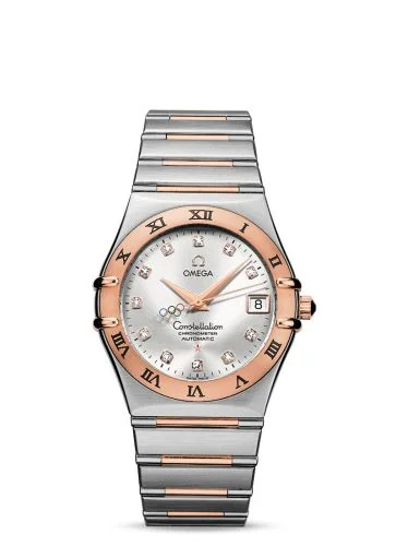 Omega - 111.20.36.10.52.002 Constellation Automatic 36 Stainless Steel / Red Gold / Beijing Olympics 2008