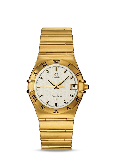 Omega - 1112.30.00 Constellation Quartz 33.5 '95 Yellow Gold / Silver