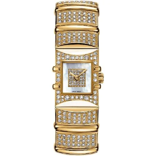 Omega - 1148.90.39 Constellation Quadra Quartz Mini 15 Yellow Gold - Diamond / MOP