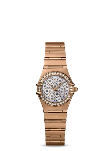 Omega - 1156.77.00 Constellation Quartz 22.5 '95 Red Gold / Diamond / MOP