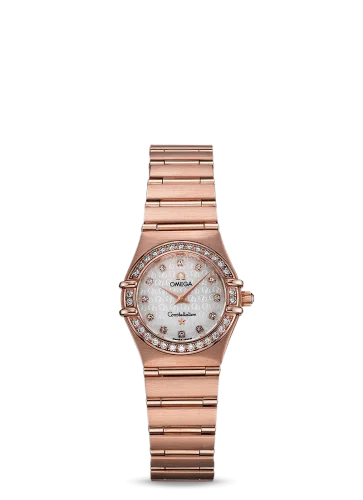 Omega - 1160.75.00 Constellation Quartz 22.5 '95 Red Gold / Diamond / MOP