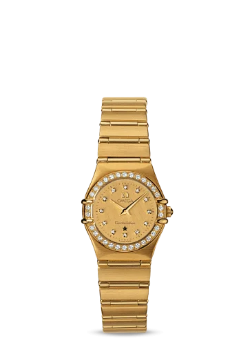Omega - 1167.15.00 Constellation Quartz 22.5 '95 Yellow Gold / Diamond / Champagne