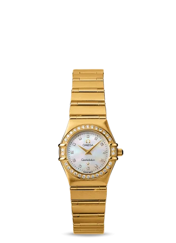 Omega - 1167.75.00 Constellation Quartz 22.5 '95 Yellow Gold / Diamond / MOP