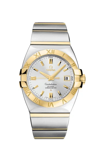 Omega - 1201.30.00 Constellation Co-Axial 35 Double Eagle Stainless Steel / Yellow Gold / Silver