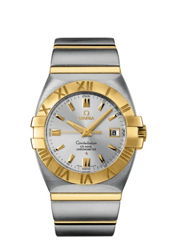 Omega - 1203.30.00 Constellation Co-Axial 38 Double Eagle Stainless Steel / Yellow Gold / Silver