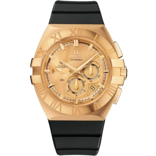 Omega - 121.52.41.50.08.001 Constellation Co-Axial 41 Chronograph Double Eagle Yellow Gold / Champagne / Beijing 2008
