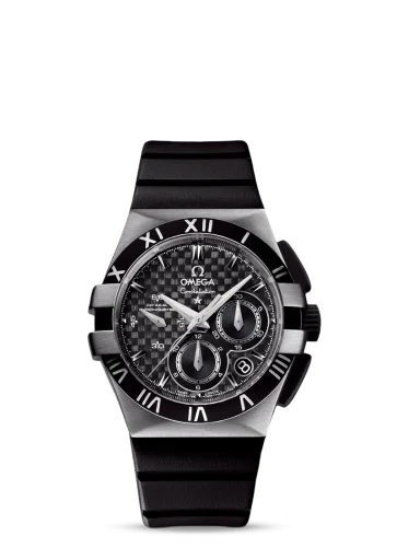 Omega - 121.92.35.50.01.001 Constellation Co-Axial 35 Chronograph Titanium / Carbon / Rubber