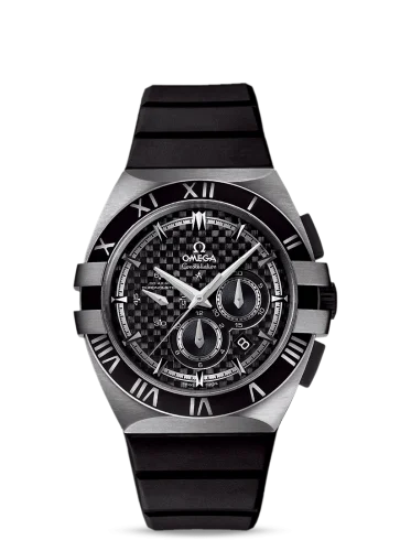 Omega - 121.92.41.50.01.001 Constellation Co-Axial 41 Chronograph Double Eagle Titanium / Carbon / Rubber
