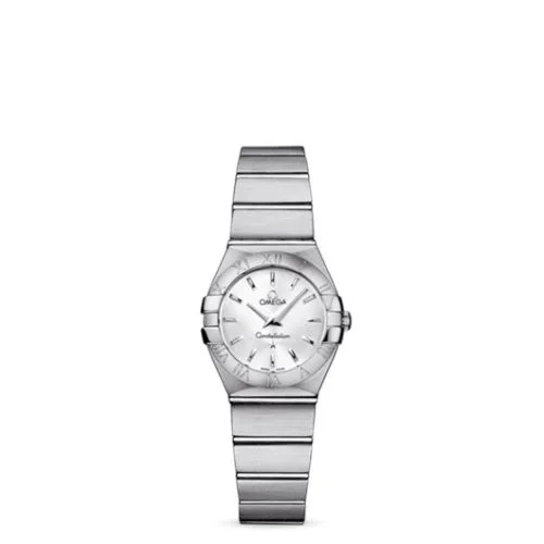 Omega - 123.10.24.60.02.001 Constellation Quartz 24 Brushed Stainless Steel / Silver