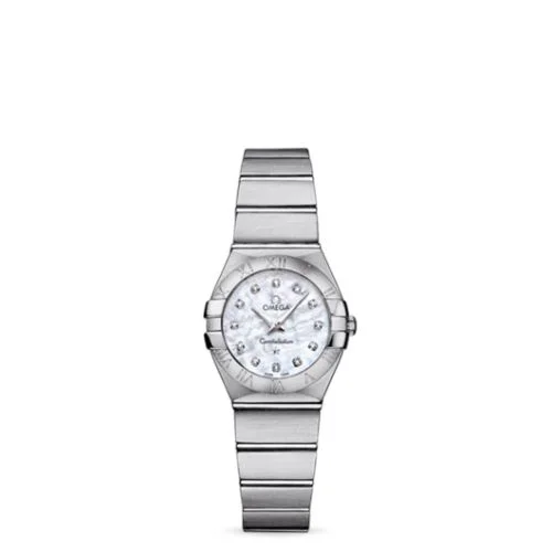 Omega - 123.10.24.60.55.001 Constellation Quartz 24 Brushed Stainless Steel / MOP