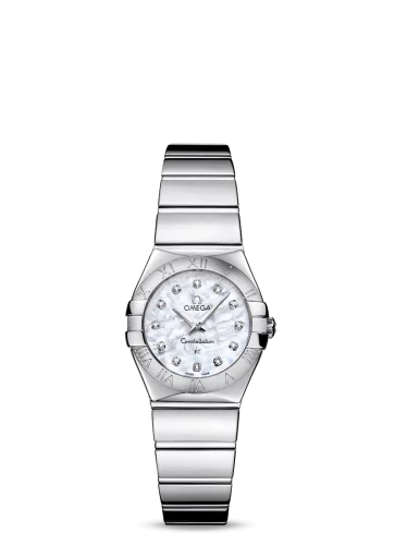Omega - 123.10.24.60.55.002 Constellation Quartz 24 Polished Stainless Steel / MOP
