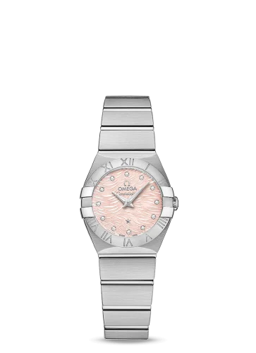 Omega - 123.10.24.60.57.002 Constellation Quartz 24 Stainless Steel / Pink MOP