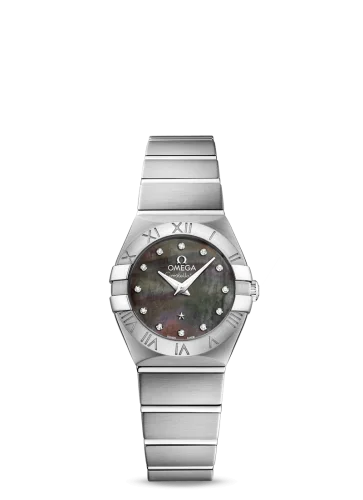 Omega - 123.10.24.60.57.003 Constellation Quartz 24 Stainless Steel / Grey MOP