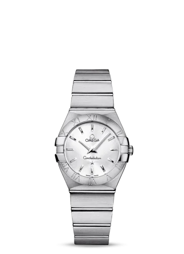 Omega - 123.10.27.60.02.001 Constellation Quartz 27 Brushed Stainless Steel / Silver