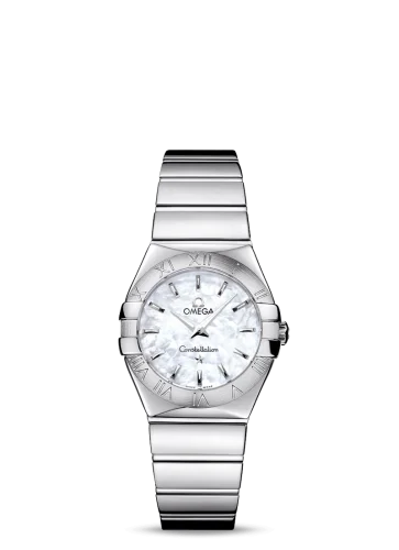 Omega - 123.10.27.60.05.002 Constellation Quartz 27 Polished Stainless Steel / MOP