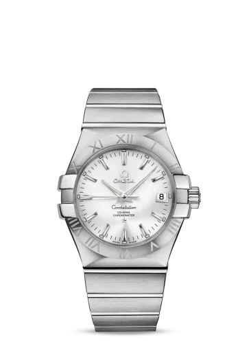 Omega - 123.10.35.20.02.001 Constellation Co-Axial 35 Stainless Steel / Silver