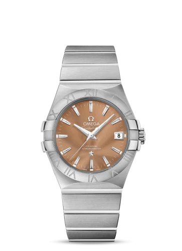 Omega - 123.10.35.20.10.001 Constellation Co-Axial 35 Stainless Steel / Bronze