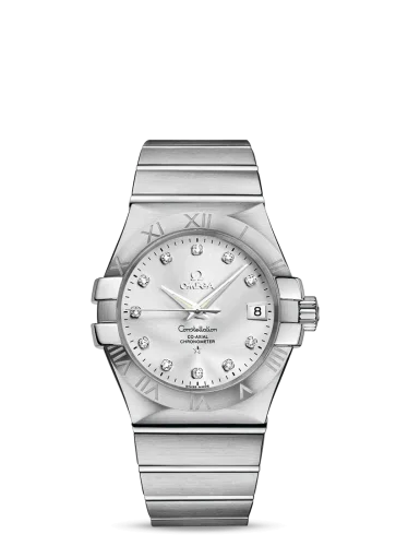 Omega - 123.10.35.20.52.001 Constellation Co-Axial 35 Stainless Steel / Silver
