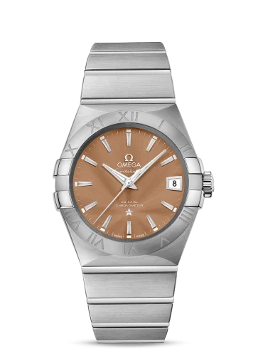 Omega - 123.10.38.21.10.001 Constellation Co-Axial 38 Stainless Steel / Bronze