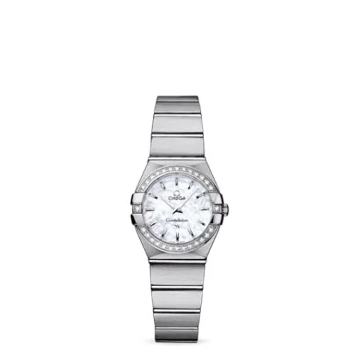 Omega - 123.15.24.60.05.001 Constellation Quartz 24 Brushed Stainless Steel / Diamond / MOP