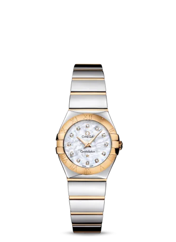 Omega - 123.20.24.60.55.004 Constellation Quartz 24 Polished Stainless Steel / Yellow Gold / MOP