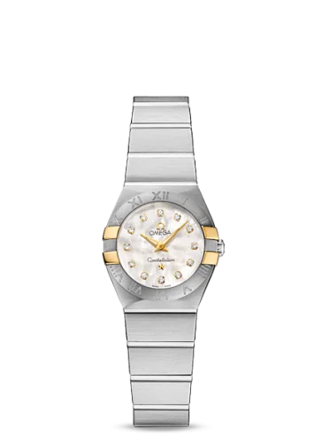 Omega - 123.20.24.60.55.006 Constellation Quartz 24 Brushed Stainless Steel / Gold Claws / MOP