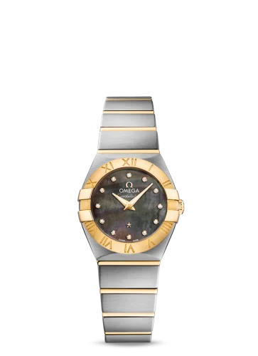 Omega - 123.20.24.60.57.006 Constellation Quartz 24 Stainless Steel / Yellow Gold / Grey MOP