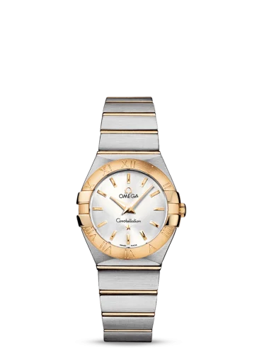 Omega - 123.20.27.60.02.002 Constellation Quartz 27 Brushed Stainless Steel / Yellow Gold / Silver