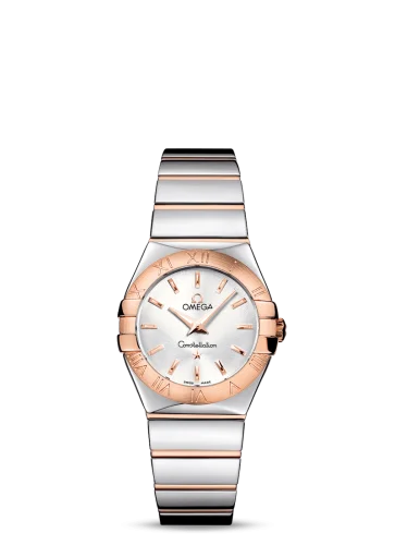 Omega - 123.20.27.60.02.003 Constellation Quartz 27 Polished Stainless Steel / Red Gold / Silver