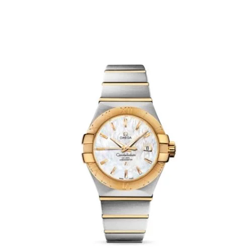 Omega - 123.20.31.20.05.002 Constellation Co-Axial 31 Stainless Steel / Yellow Gold / MOP