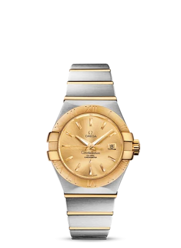 Omega - 123.20.31.20.08.001 Constellation Co-Axial 31 Stainless Steel / Yellow Gold / Champagne