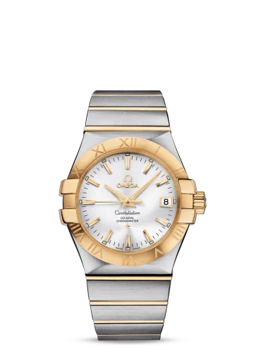 Omega - 123.20.35.20.02.002 Constellation Co-Axial 35 Stainless Steel / Yellow Gold / Silver
