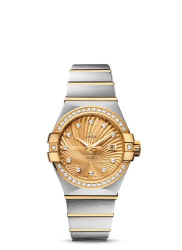 Omega - 123.25.31.20.58.001 Constellation Co-Axial 31 Stainless Steel / Yellow Gold / Champagne Supernova