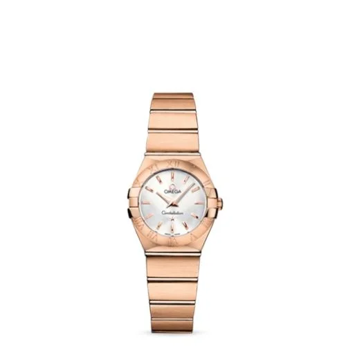 Omega - 123.50.24.60.02.001 Constellation Quartz 24 Brushed Red Gold / Silver