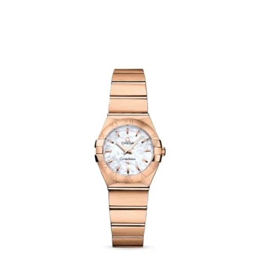 Omega - 123.50.24.60.05.001 Constellation Quartz 24 Brushed Red Gold / MOP