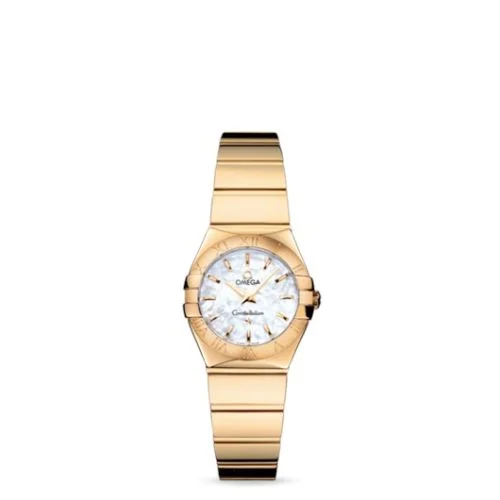 Omega - 123.50.24.60.05.004 Constellation Quartz 24 Polished Yellow Gold / MOP