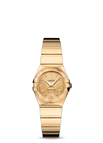 Omega - 123.50.24.60.08.002 Constellation Quartz 24 Polished Yellow Gold / Champagne