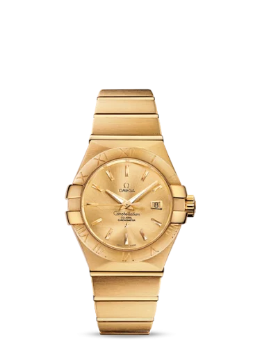 Omega - 123.50.31.20.08.001 Constellation Co-Axial 31 Yellow Gold / Champagne