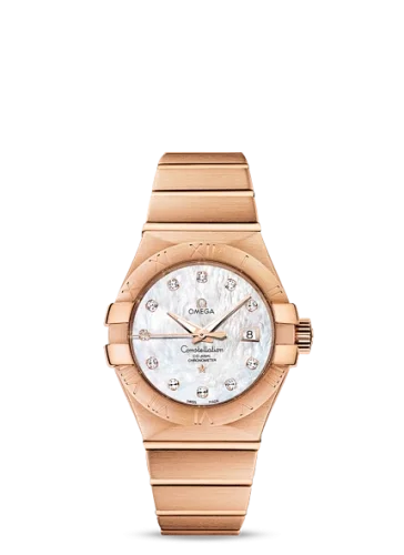 Omega Omega - 123.50.31.20.55.001 Constellation Co-Axial 31 Red Gold / MOP