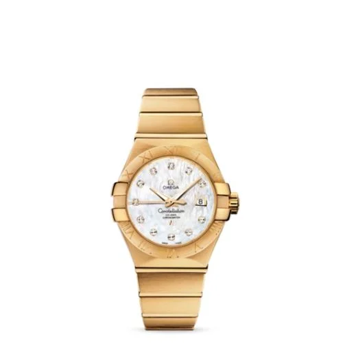 Omega - 123.50.31.20.55.002 Constellation Co-Axial 31 Yellow Gold / MOP