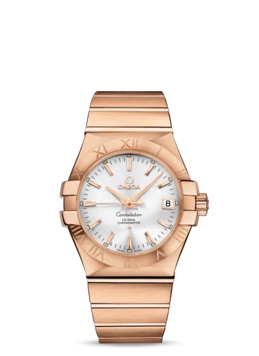 Omega - 123.50.35.20.02.001 Constellation Co-Axial 35 Red Gold / Silver