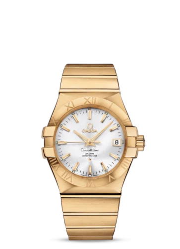 Omega - 123.50.35.20.02.002 Constellation Co-Axial 35 Yellow Gold / Silver
