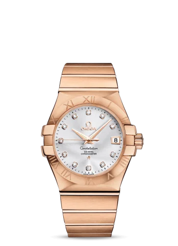 Omega - 123.50.35.20.52.001 Constellation Co-Axial 35 Red Gold / Silver