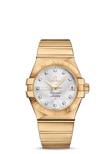 Omega - 123.50.35.20.52.002 Constellation Co-Axial 35 Yellow Gold / Silver