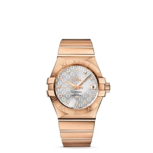 Omega - 123.50.35.20.52.003 Constellation Co-Axial 35 Red Gold / Silver Omega