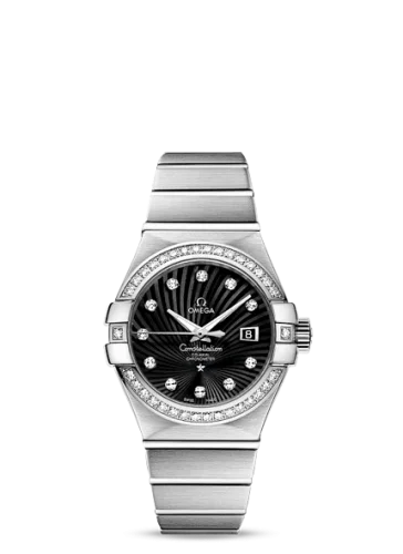 Omega - 123.55.31.20.51.001 Constellation Co-Axial 31 White Gold / Diamond / Black Supernova